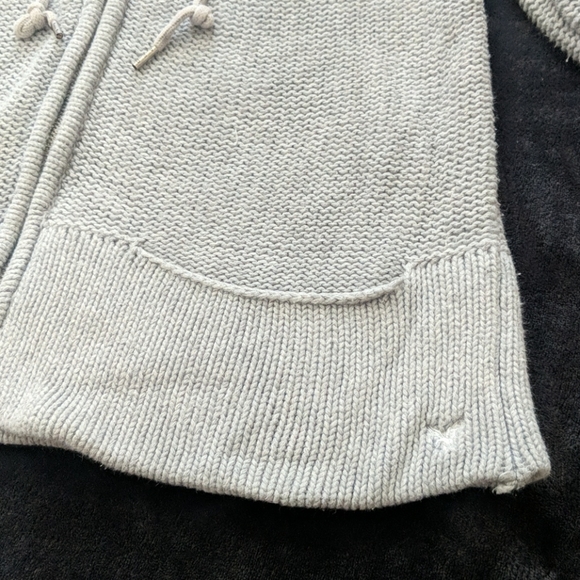 American Eagle Zip Up Collared Cardigan - Picture 5 of 8